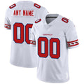 A.Cardinals Custom White Team Logo Vapor Limited Jersey Stitched Football Jersey